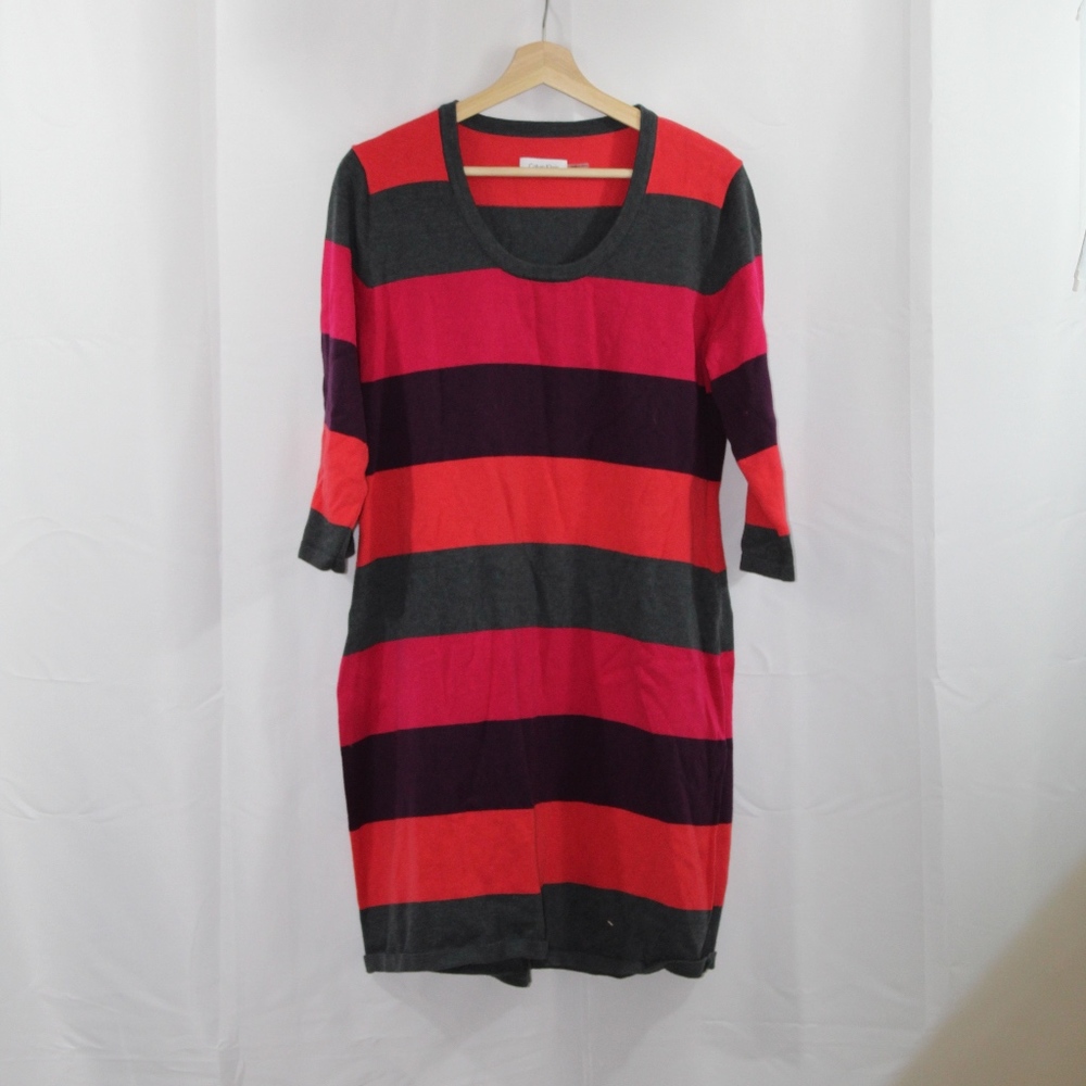 Multi-Color Sweater Dress